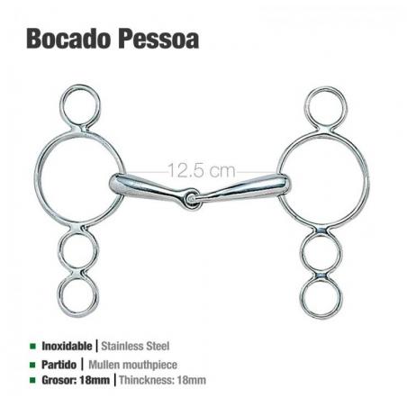  Bocado Pessoa Grueso Inox 212668