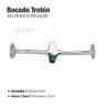  Bocado Trotón Inox 21404 12.5cm