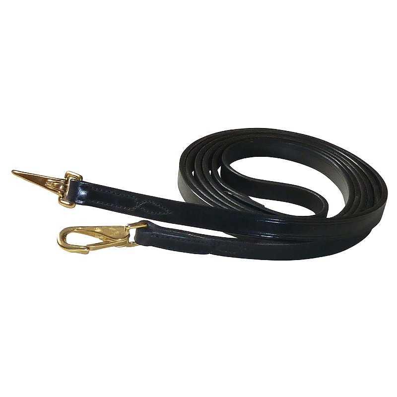 Riendas De Cuero Marjoman Con Mosquetón