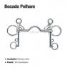  Bocado Pelham Puente Inox 2125071