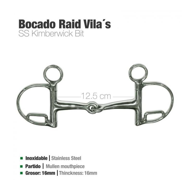  Bocado Raid Vila`s 214426-50 12.5cm