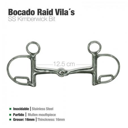  Bocado Raid Vila`s 214426-50 12.5cm