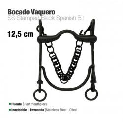  Bocado Vaquero Pavonado Inox 217971smk 12.5cm