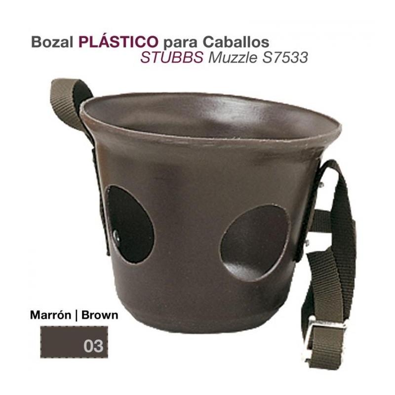  Bozal Plástico Para Caballo Stubbs S7533