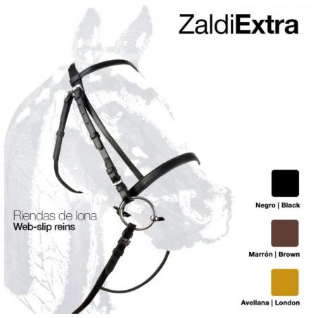  Cabezada Zaldi Extra 01 Riendas Lona