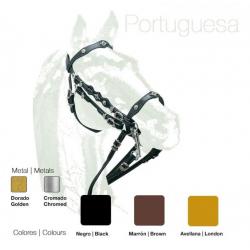  Cabezada Portuguesa Doble Rienda