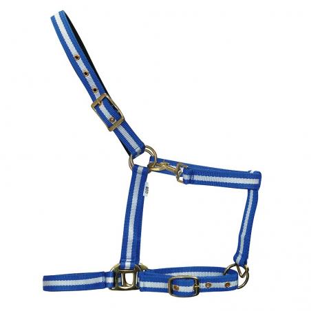 Cabezada De Nylon Económica Con Refuerzo De Cuero