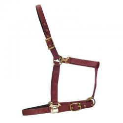 Cabezada De Nylon Económica Con Refuerzo De Cuero