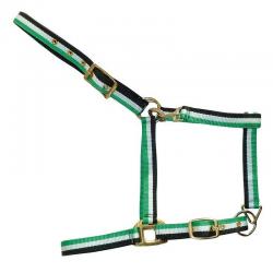 Cabezada De Nylon Económica Con Refuerzo De Cuero