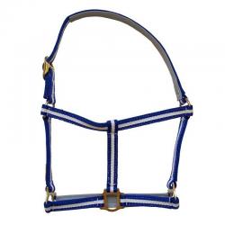 Cabezada Marjoman De Nylon Doble Con Refuerzos De Cuero