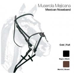  Cabezada Montar Muserola Mejicana 12
