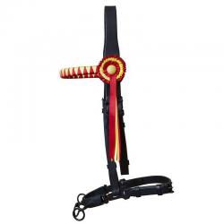 Cabezada Marjoman De Presentación Especial Con Cucardas