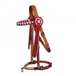 Cabezada Marjoman De Presentación Especial Con Cucardas