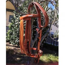 Cabezada Marjoman Española Artesana Con Riendas