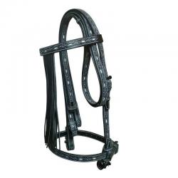 Cabezada Marjoman Española Repujada Con Riendas