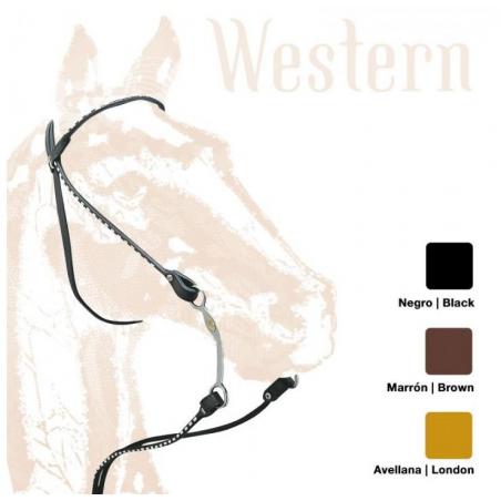  Cabezada Montar Western Redonda 1101