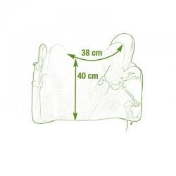 Silla Marjoman Vaquera Mixta Lisa Borrego Sintético