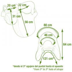 Silla Marjoman Potrera Biplaza