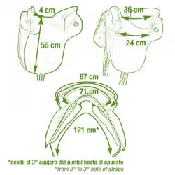 Silla Marjoman Potrera Jerez Rodillera Taco