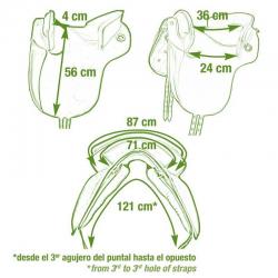 Silla Marjoman Potrera Jerez Rodillera Taco
