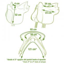 Silla Marjoman Potrera De Cuero Sillero