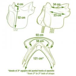 Silla Marjoman Potrera De Cuero Sillero