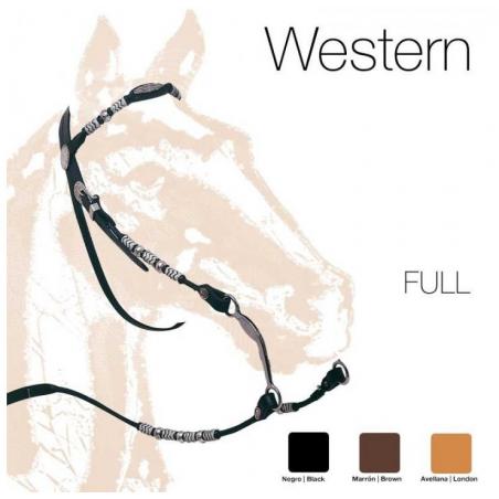 Cabezada Montar Western Adornos
