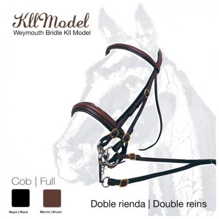  Cabezada Montar Doble Rienda Kllmodel