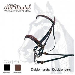  Cabezada Montar Doble Rienda Kllmodel