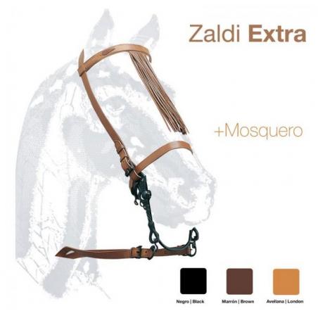  Cabezada Vaquera Zaldi Extra Con Mosquero