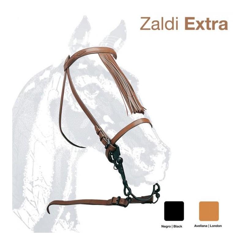  Cabezada Vaquera Zaldi Extra Con Ahogadero