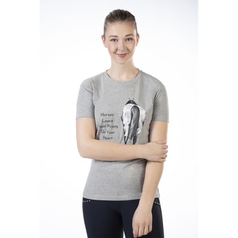 Camisa -Horses Leaves Hoofprints-