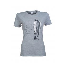 Camisa -Horses Leaves Hoofprints-