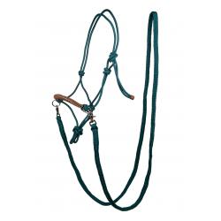 Cabezada De Nudos -Strass- Con Riendas