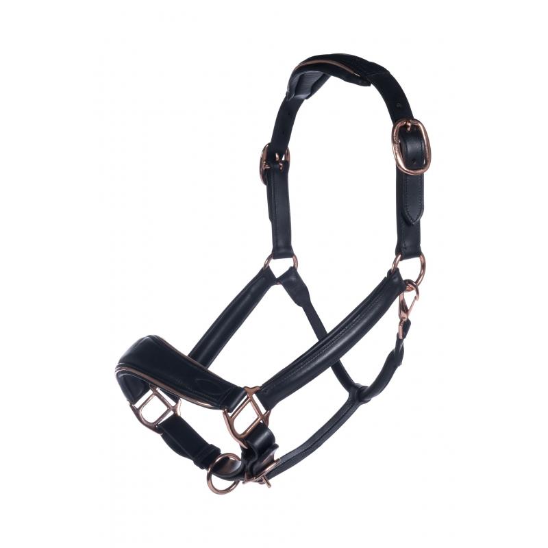 Cabezada De Cuero -Rosegold-