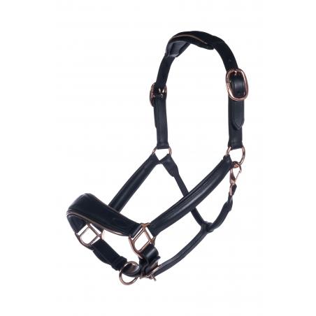 Cabezada De Cuero -Rosegold-