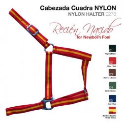  Cabezada Cuadra Nylon Recien Nacido 0278