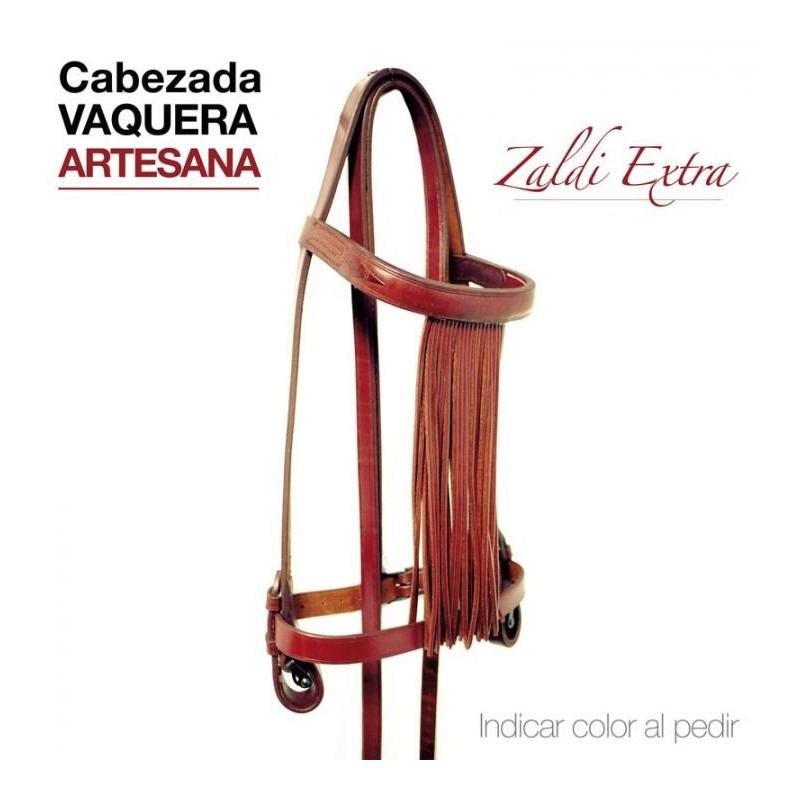  Cabezada Vaquera Zaldi Extra Artesana