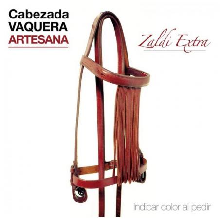  Cabezada Vaquera Zaldi Extra Artesana