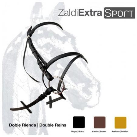  Cabezada Zaldi Extra Sport Doble Rienda