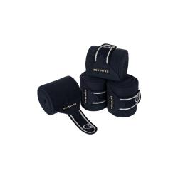 Fleece Pony Bandages With Embroidered Logo