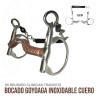 Bocado Goyoaga Reinning Inox Cuero Dg25571224M 13.5Cm