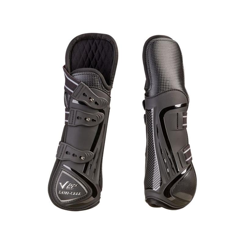Tendon Boots V22 Model Carbon With Knee Protection
