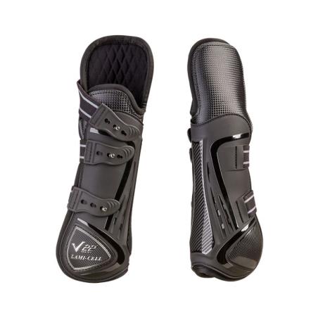 Tendon Boots V22 Model Carbon With Knee Protection