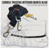 Correa Trasera Interior Manta Hl60 Negra