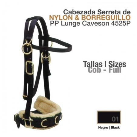  Cabezada Serreta De Nylon & Borreguillo