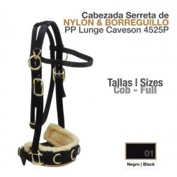  Cabezada Serreta De Nylon & Borreguillo