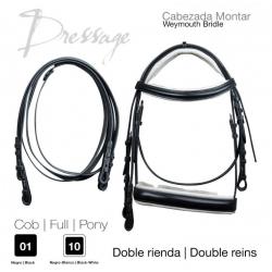  Cabezada Montar Doma Doble Rienda S-112