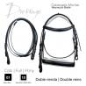  Cabezada Montar Doma Doble Rienda S-112