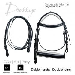 Cabezada Montar Doma Doble Rienda S-112